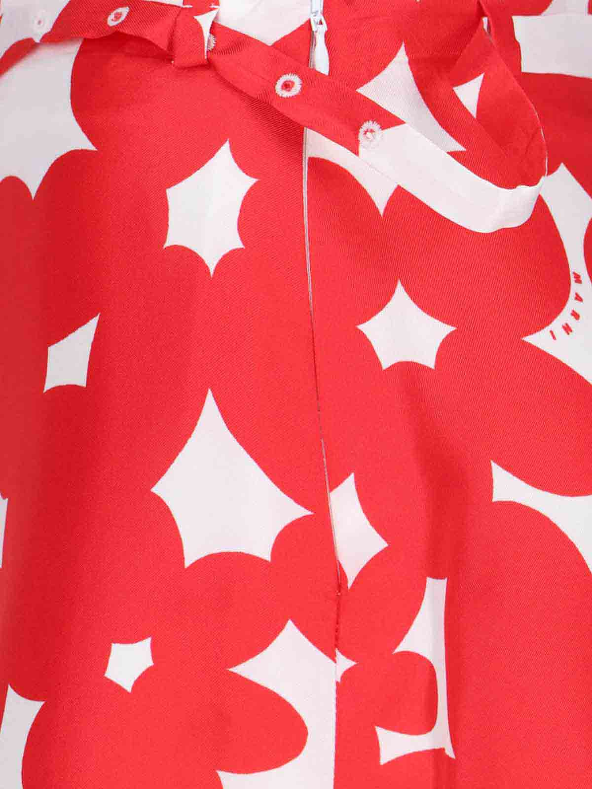 Silk Midi Skirt GOMA0709CSUTSG26DIR63 (Marni / スカート ) | Marni (マルニ)(4)