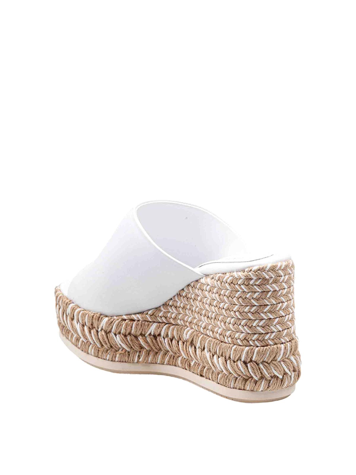 Paloma Slide Slide in leather 263201ALIDEWHITE (PALOMA BARCELÓ / サンダル ) | PALOMA BARCELÓ (パロマバルセロ)(2)