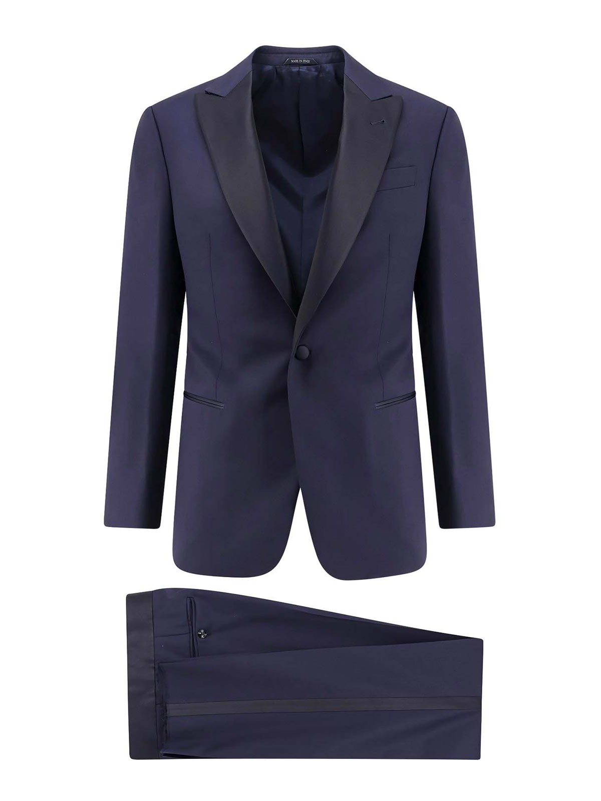 Virgin wool smoking with satin profiles GM000045TE10047UB109 (GIORGIO ARMANI / スーツ ) | GIORGIO ARMANI (ジョルジオ アルマーニ)