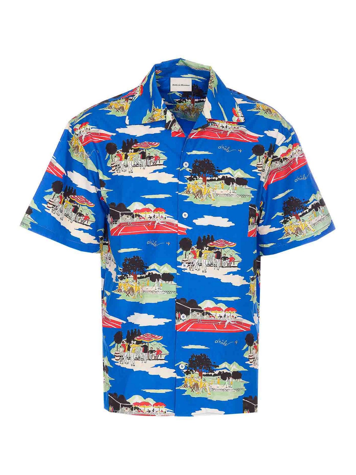 Country Club Shirt SH200CO194BE (Drôle De Monsieur / シャツ・ブラウス ) | Drôle De Monsieur (ドロールドムッシュ)