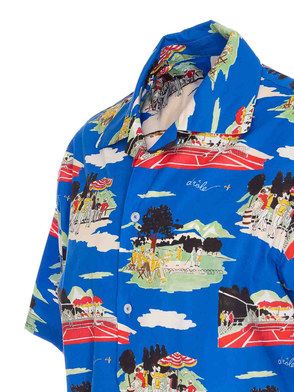 Country Club Shirt SH200CO194BE (Drôle De Monsieur / シャツ・ブラウス ) | Drôle De Monsieur (ドロールドムッシュ)(2)