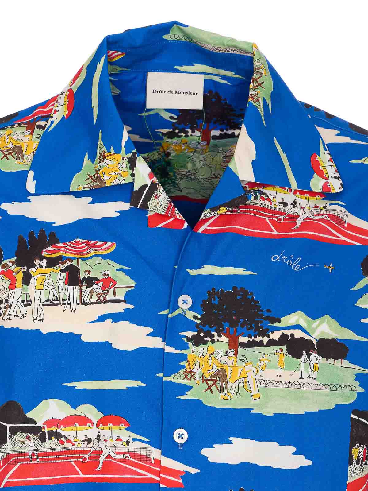 Country Club Shirt SH200CO194BE (Drôle De Monsieur / シャツ・ブラウス ) | Drôle De Monsieur (ドロールドムッシュ)(3)