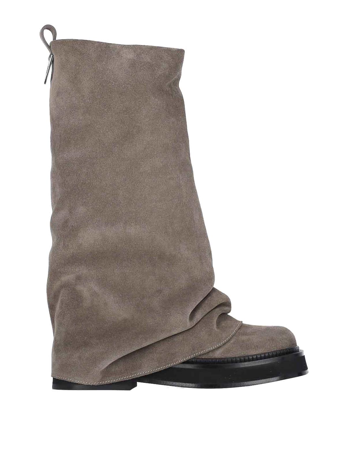 ブーツその他 The Attico Boots THE ATTICO Robin レザー レイヤード ニーハイブーツ | NET-A-PORTER