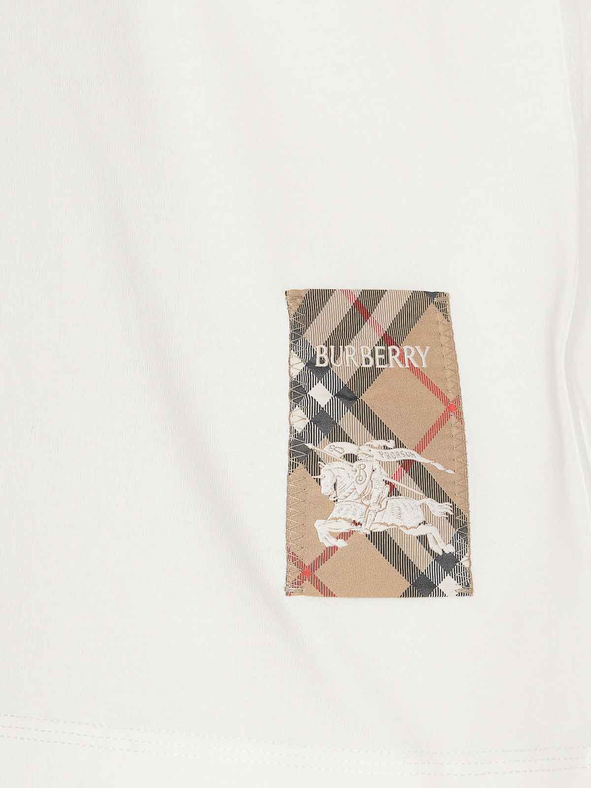 Check Label Cotton T-Shirt 8104886 (Burberry / Tシャツ・カットソー ) | Burberry (バーバリー)(2)