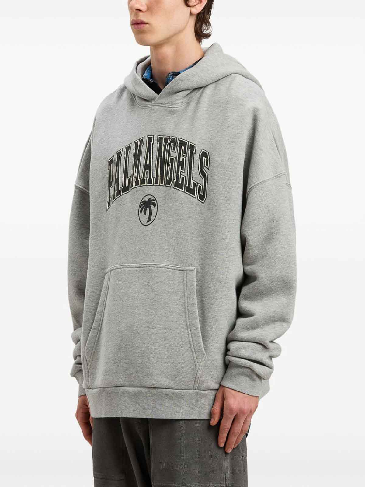 College palm hoodie PMBB155S25FLE0010810 (Palm Angels / スウェット・フーディー ) | Palm Angels (パームエンジェルス)(1)