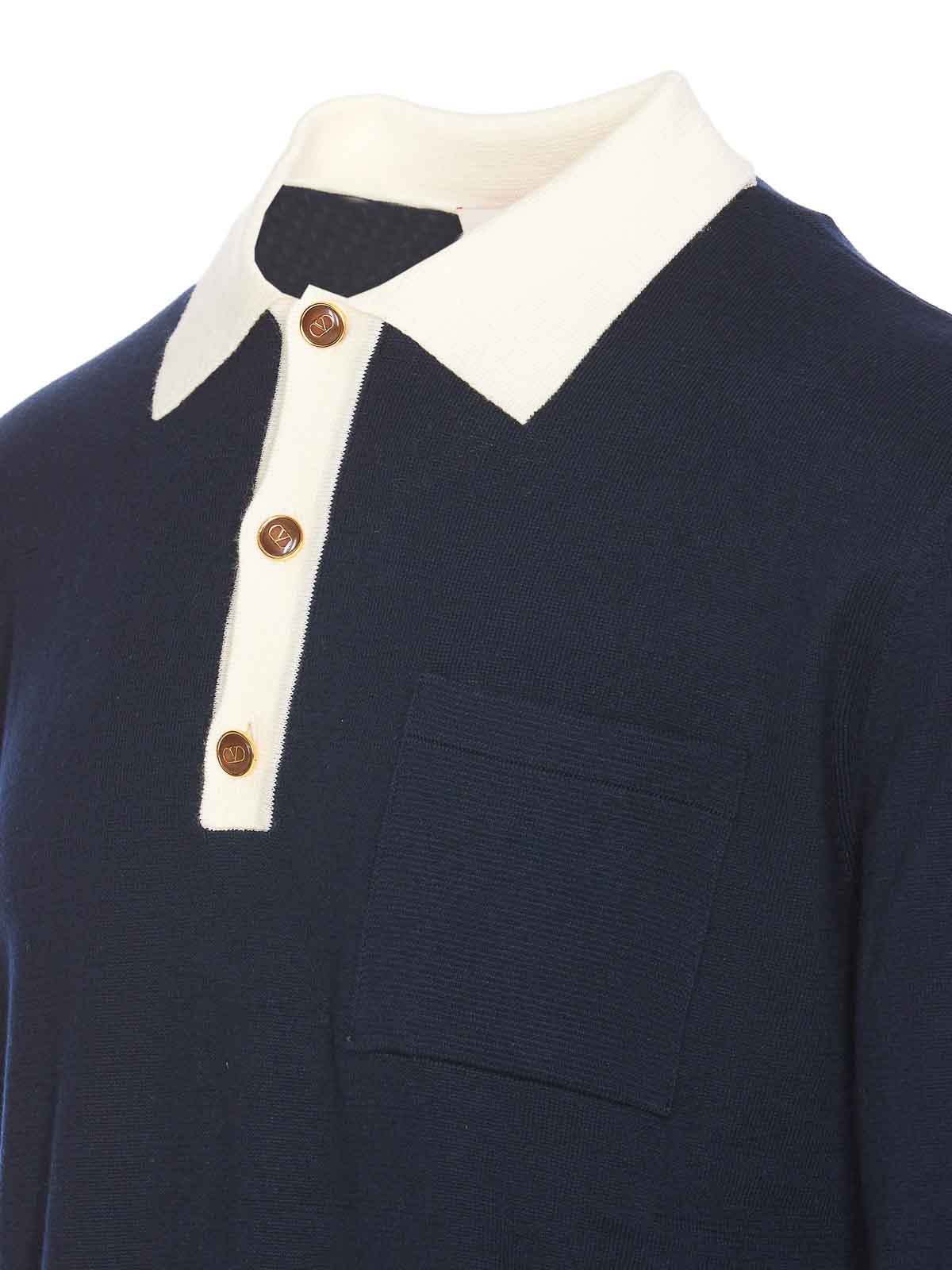 Long Sleeves Polo KP03QAPERGX (Valentino Garavani / ポロシャツ ) | Valentino Garavani (ヴァレンティノ)(2)