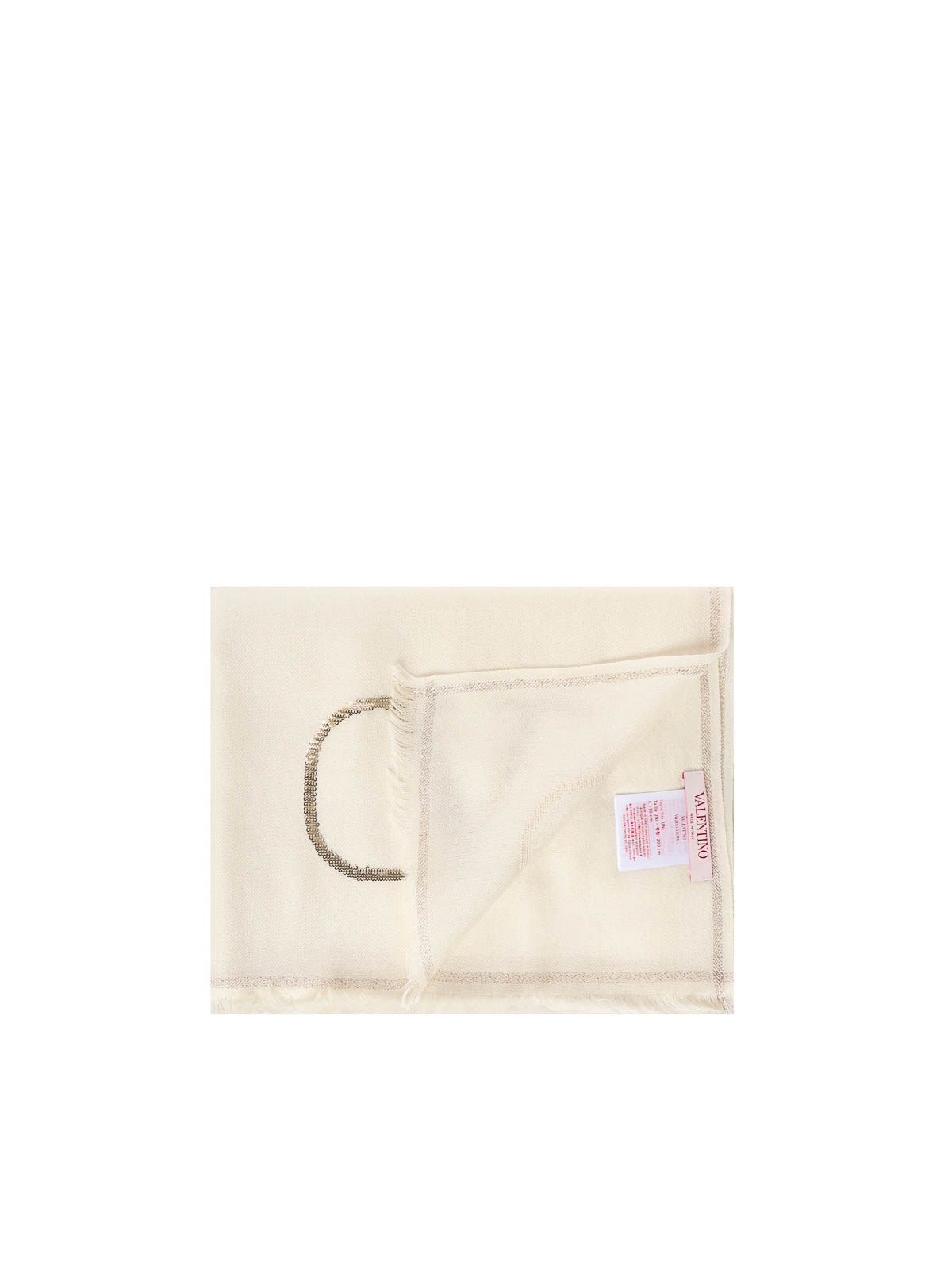 Vlogo Signature Cashmere And Silk Shawl 5W2EB107LMKZYC (Valentino Garavani / スカーフ・マフラー ) | Valentino Garavani (ヴァレンティノ)(1)