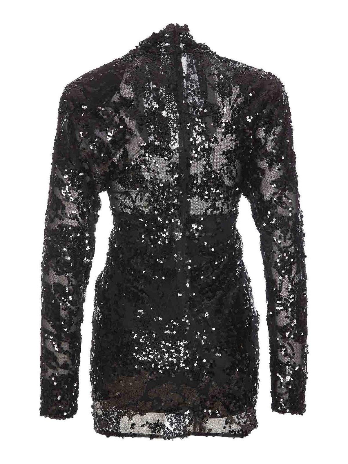 Black Sequins Dress DR006339A1 (VICTORIA BECKHAM / ワンピース・ドレス・オールインワン ) | VICTORIA BECKHAM (ヴィクトリア ベッカム)(1)
