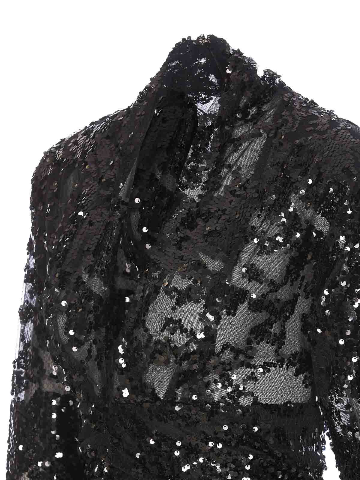 Black Sequins Dress DR006339A1 (VICTORIA BECKHAM / ワンピース・ドレス・オールインワン ) | VICTORIA BECKHAM (ヴィクトリア ベッカム)(2)