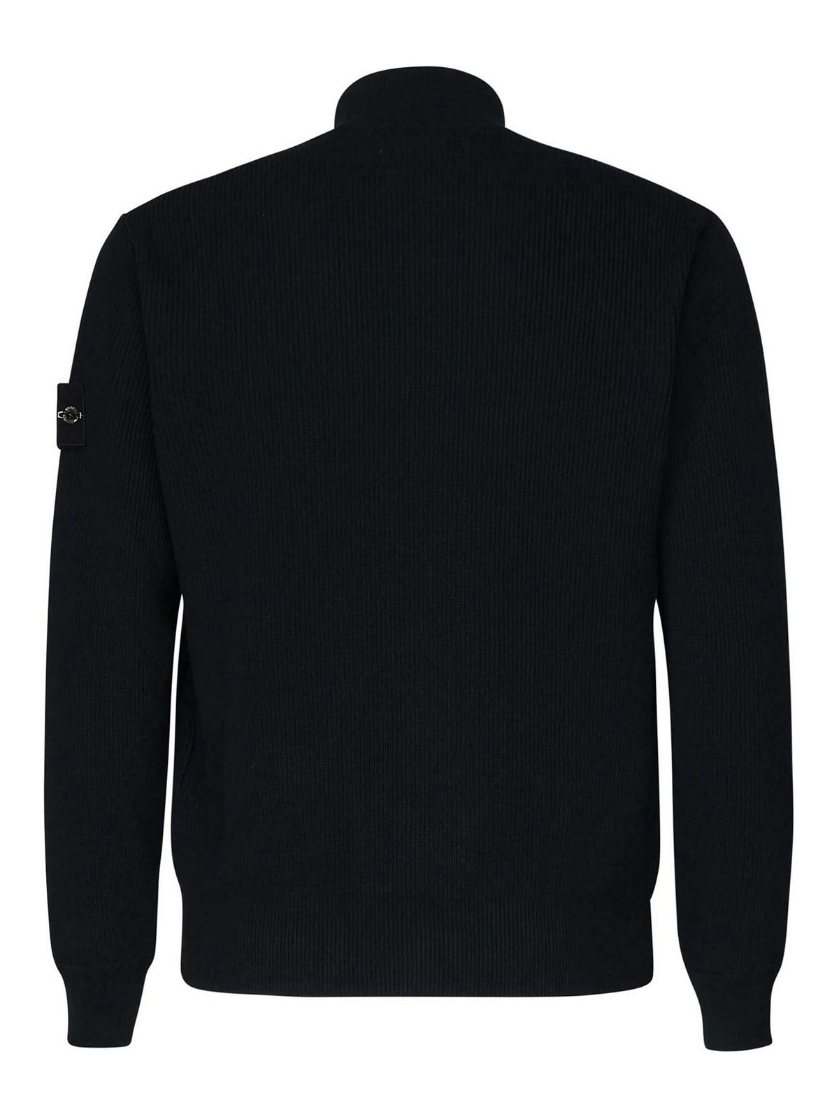 Cardigan With Zip And Ribbing K1S155100026S00D8V0020 (STONE ISLAND / ニット・セーター・カーディガン ) | STONE ISLAND (ストーンアイランド)(1)