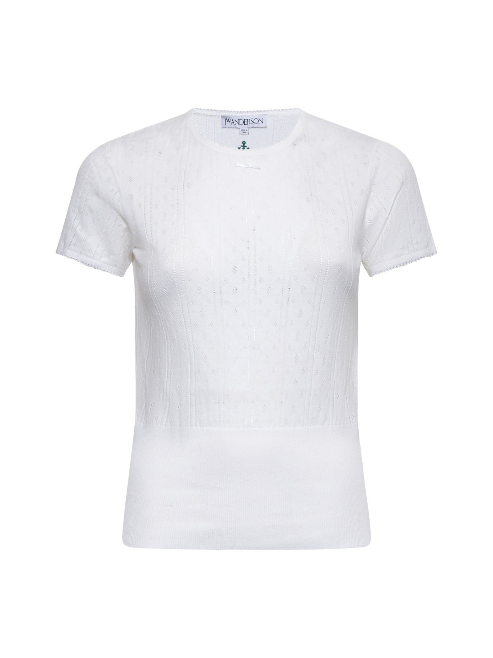 JW ANDERSON T-shirts and Polos White KW1276YN0389001 (JW Anderson / Tシャツ・カットソー ) | JW Anderson (ジェイダブリュー アンダーソン)