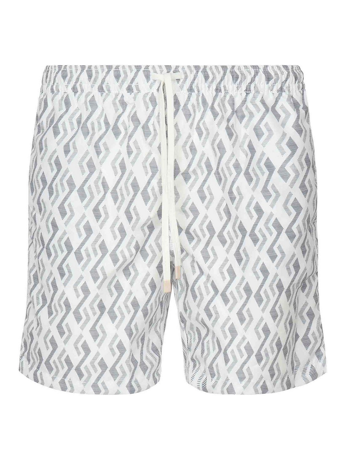 Swimming Costume With Geometric Print K75BEAK03NYL0K00911 (eleventy / スイムウェア ) | eleventy (イレブンティ)