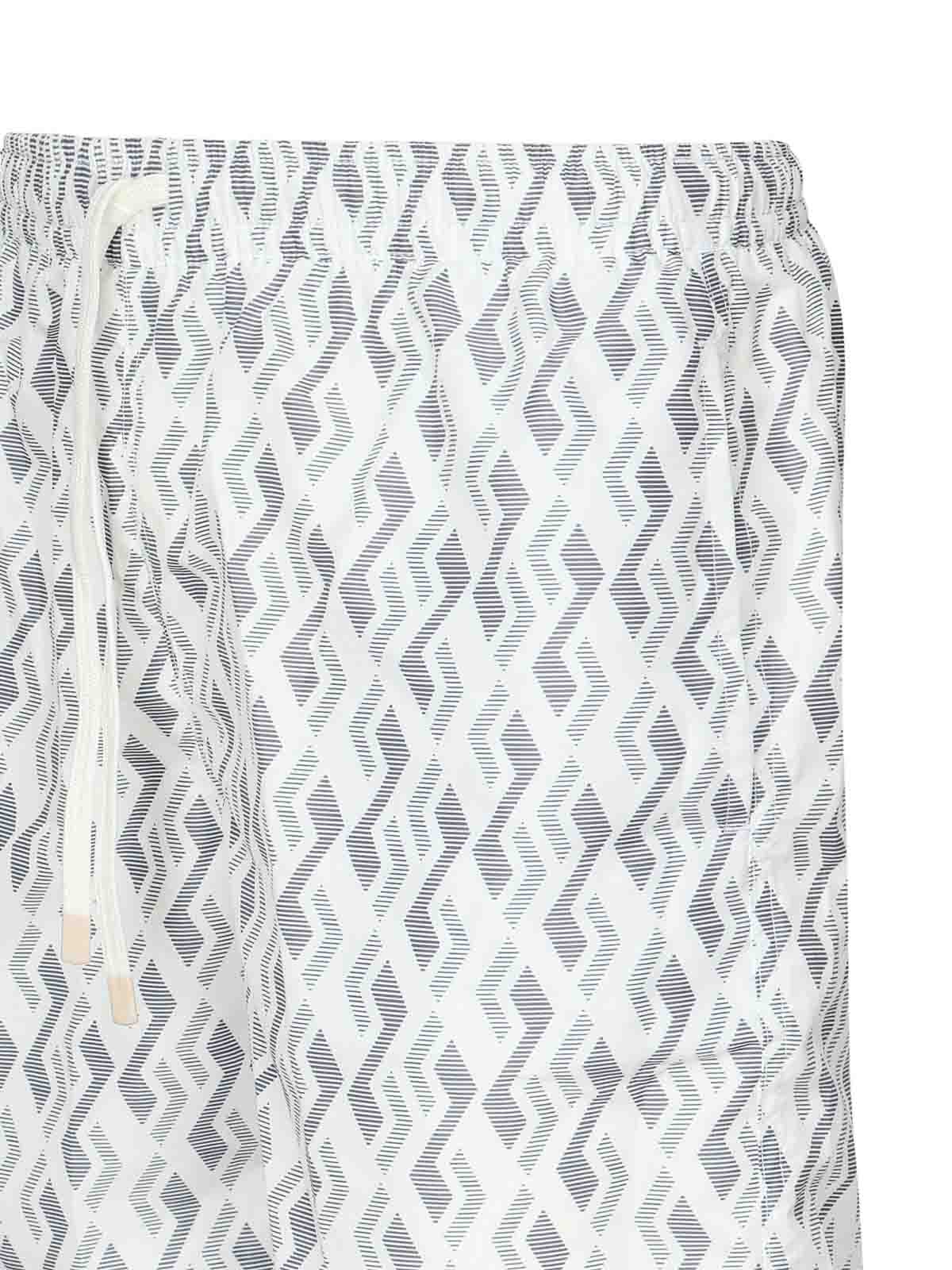 Swimming Costume With Geometric Print K75BEAK03NYL0K00911 (eleventy / スイムウェア ) | eleventy (イレブンティ)(2)