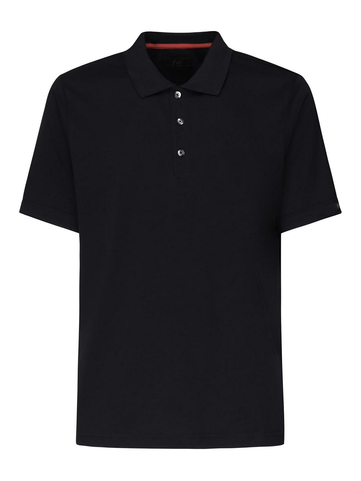 Cotton Polo Shirt With Logo NPMB2501340UCXU806 (Fay / ポロシャツ ) | Fay (フェイ)