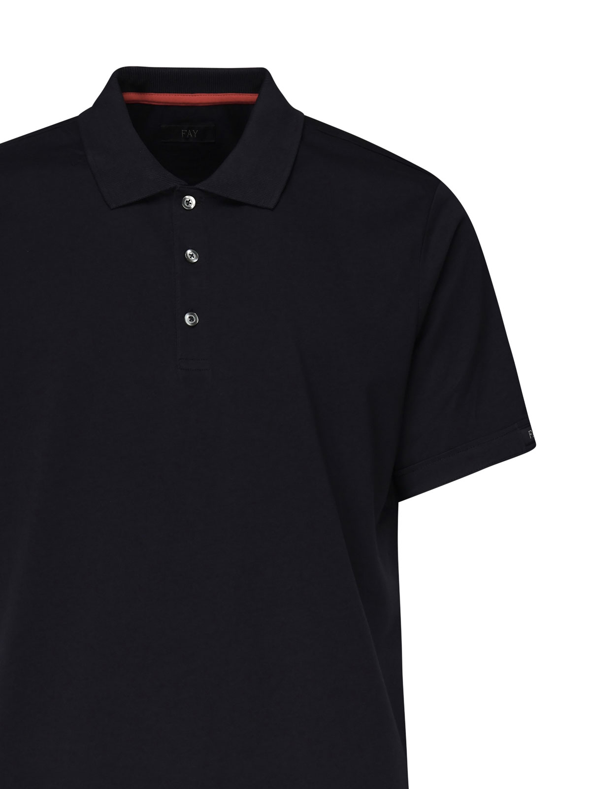 Cotton Polo Shirt With Logo NPMB2501340UCXU806 (Fay / ポロシャツ ) | Fay (フェイ)(2)