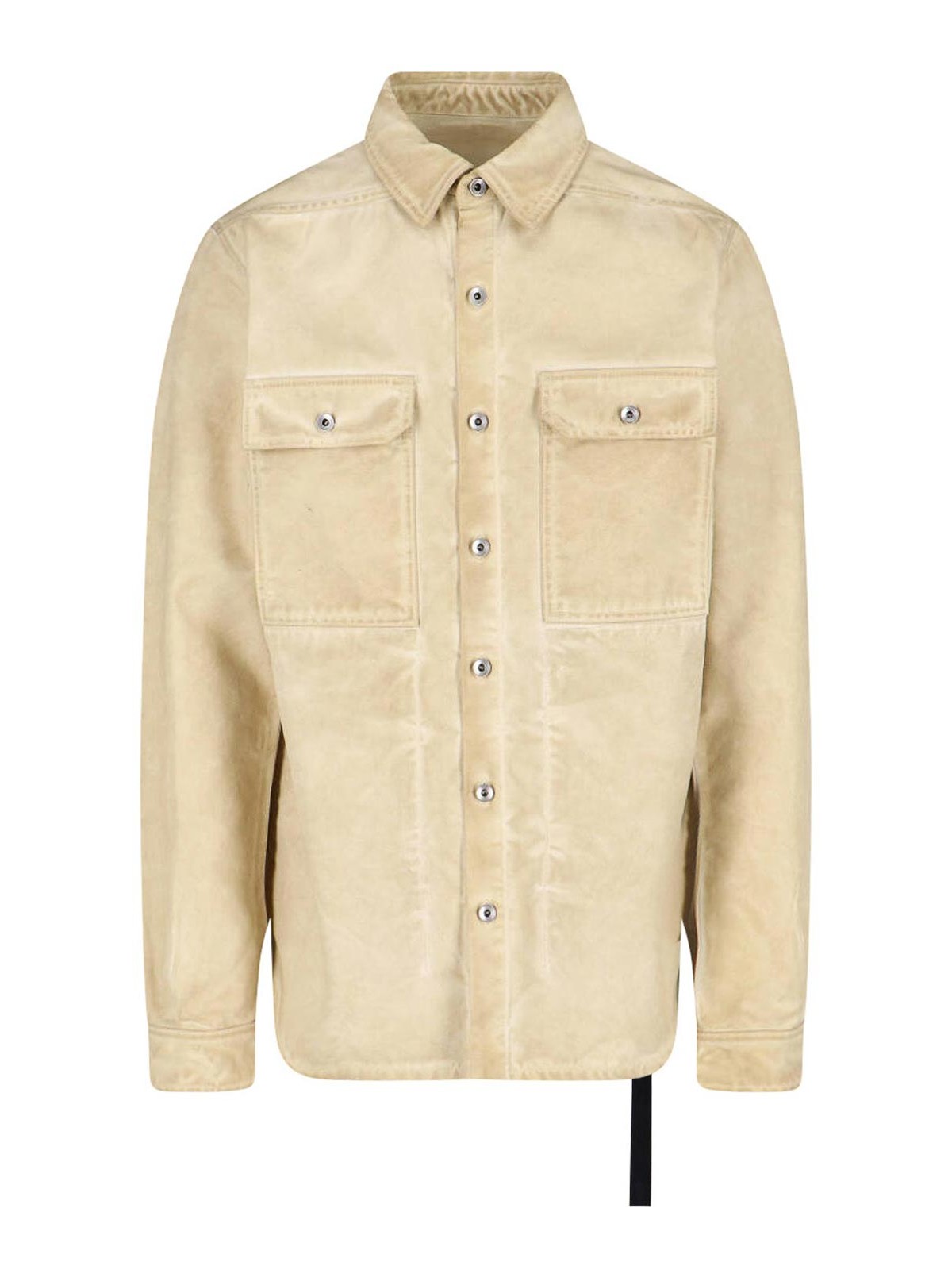 Denim shirt with lace DU01E3755CVS81 (Rick Owens / シャツ・ブラウス ) | Rick Owens (リック オウエンス)