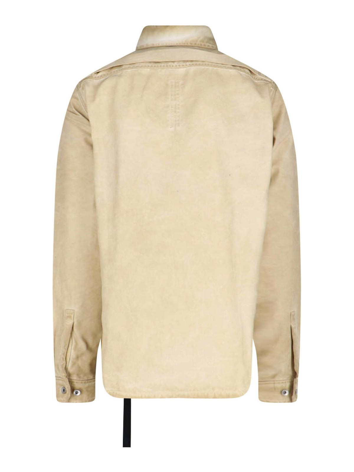 Denim shirt with lace DU01E3755CVS81 (Rick Owens / シャツ・ブラウス ) | Rick Owens (リック オウエンス)(1)