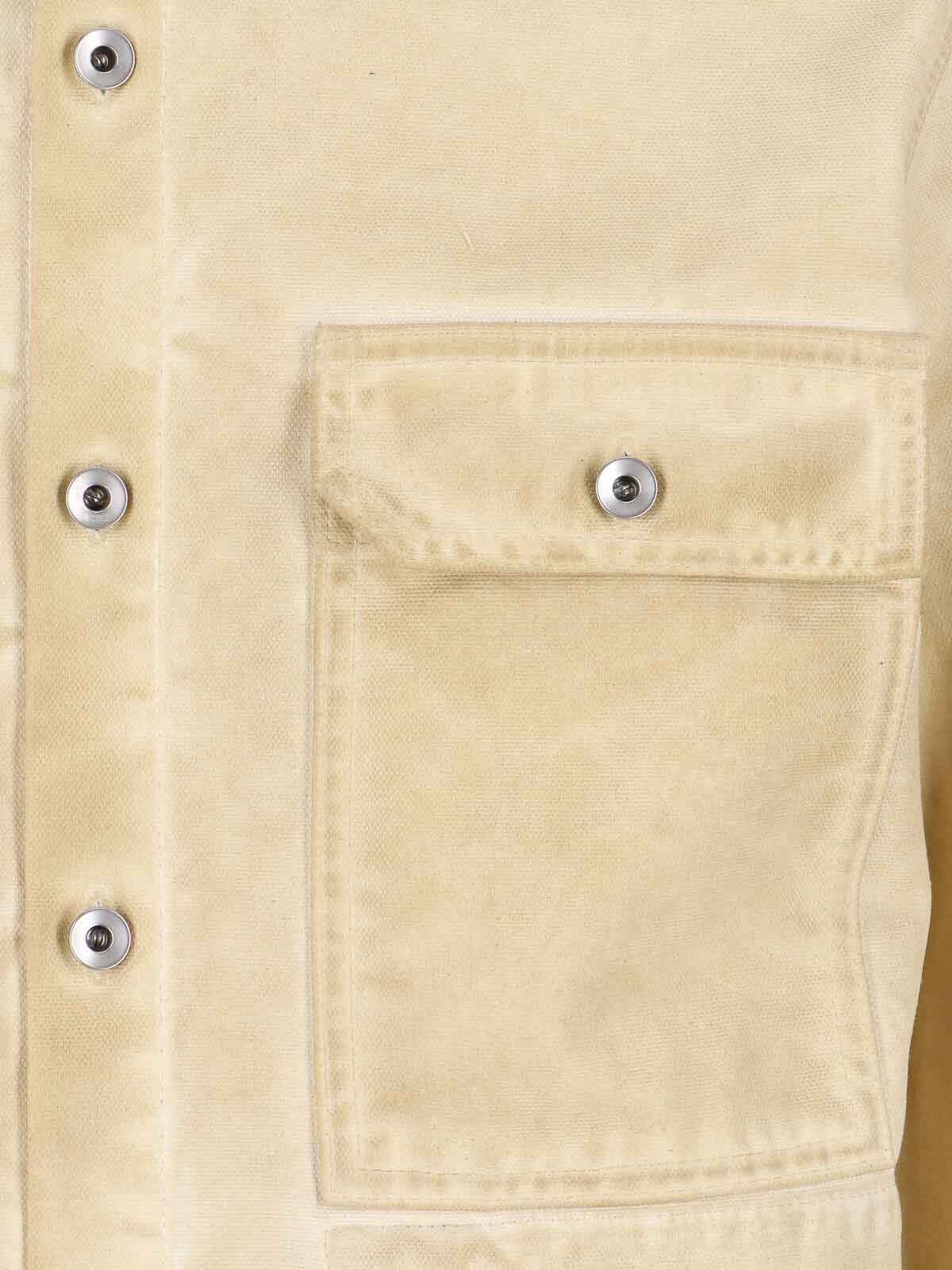 Denim shirt with lace DU01E3755CVS81 (Rick Owens / シャツ・ブラウス ) | Rick Owens (リック オウエンス)(3)