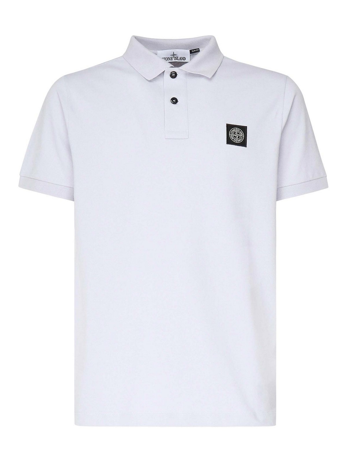Stretch Pique Polo Shirt With Logo Patch K1S1522002SCS0017V0088 (STONE ISLAND / ポロシャツ ) | STONE ISLAND (ストーンアイランド)