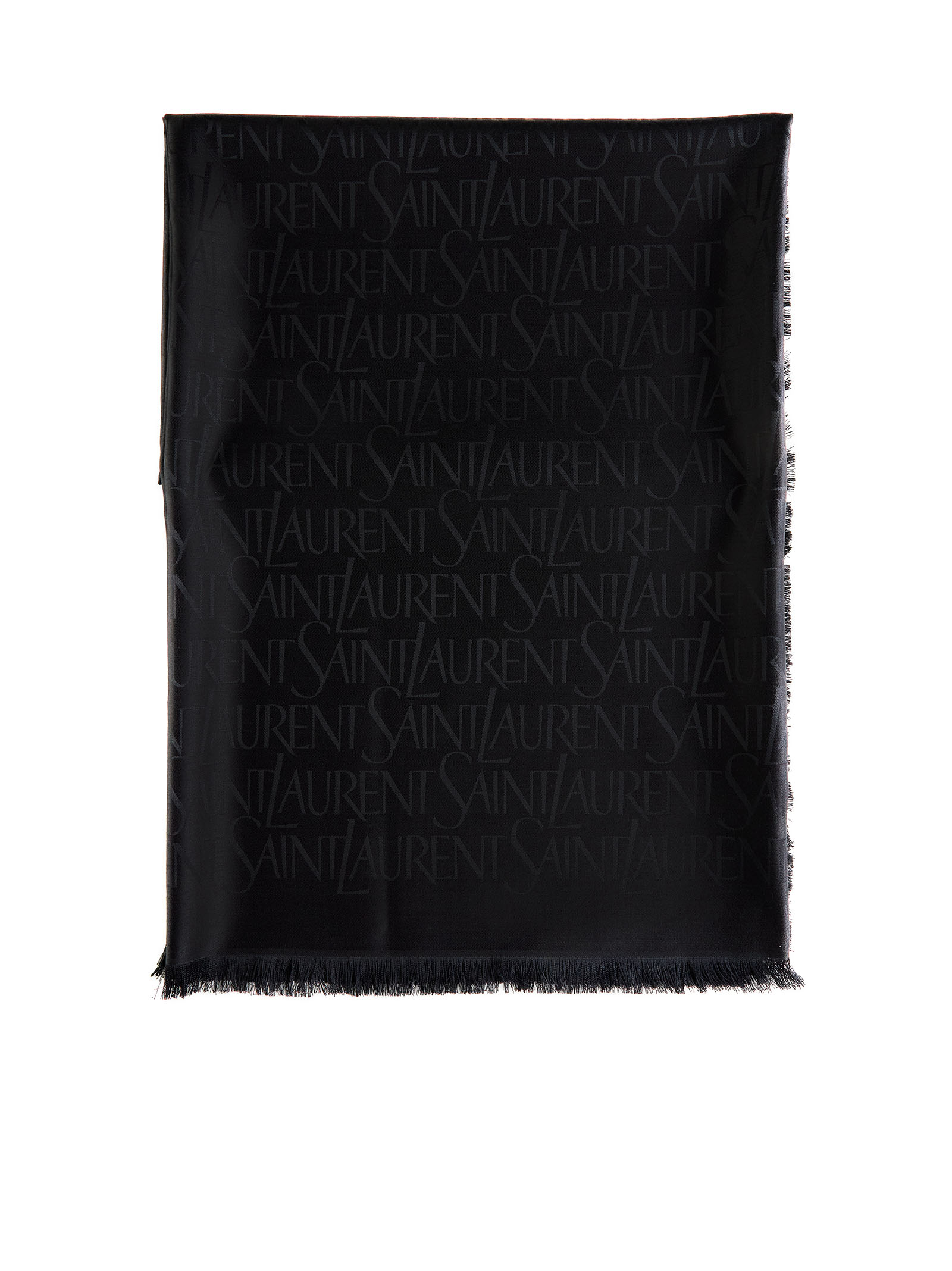 Saint Laurent Scarfs Black 7379303YN211000 (Saint Laurent / スカーフ・マフラー ) | Saint Laurent (サンローラン)