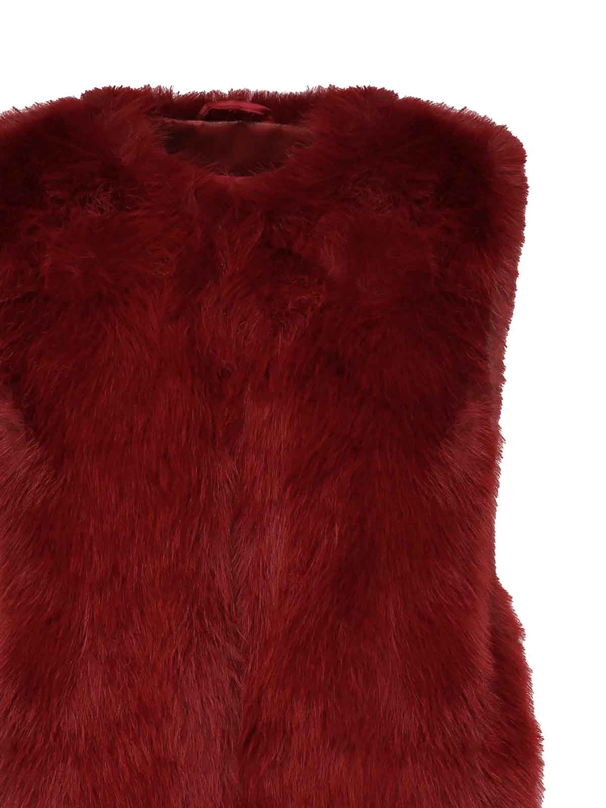 Jane Sleeveless Fur 73C18BM06JANERUBINO (V°73 / ベスト ) | V°73 (ヴィ セッタンタトレ)(2)