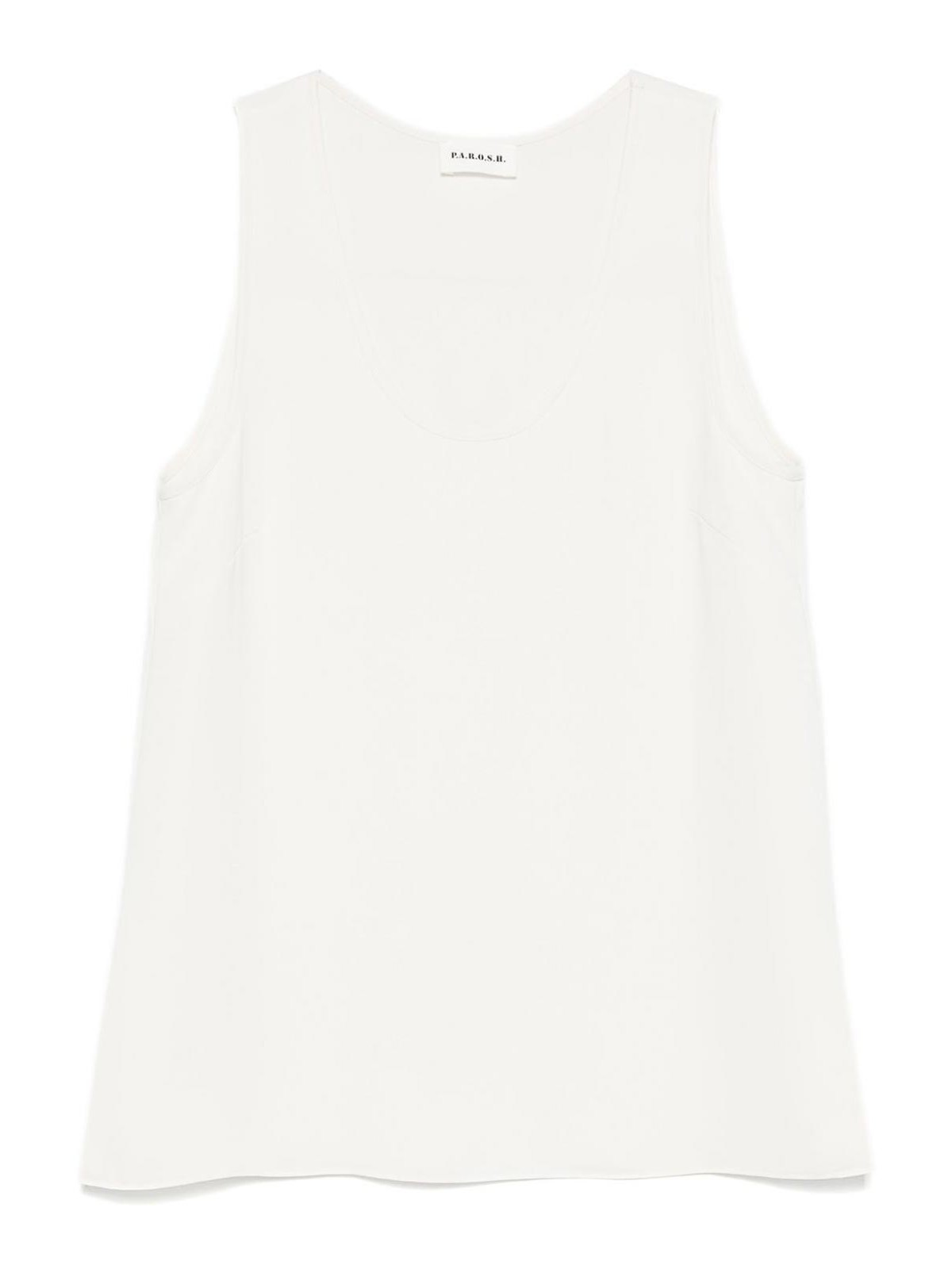 White Thank Top D313080PANTY25002 (P.A.R.O.S.H. / タンクトップ・キャミソール ) | P.A.R.O.S.H. (パロッシュ)