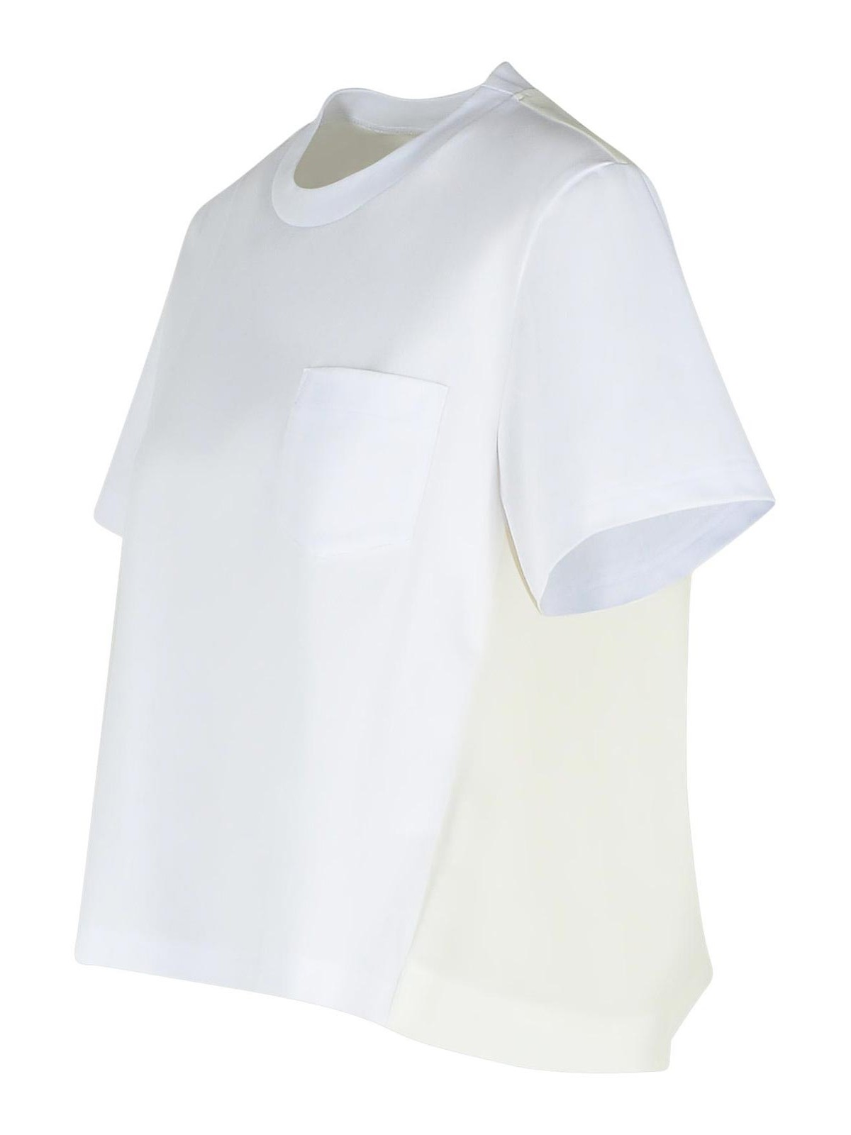 White Cotton T-Shirt 7693101 (sacai / Tシャツ・カットソー ) | sacai (サカイ)(2)