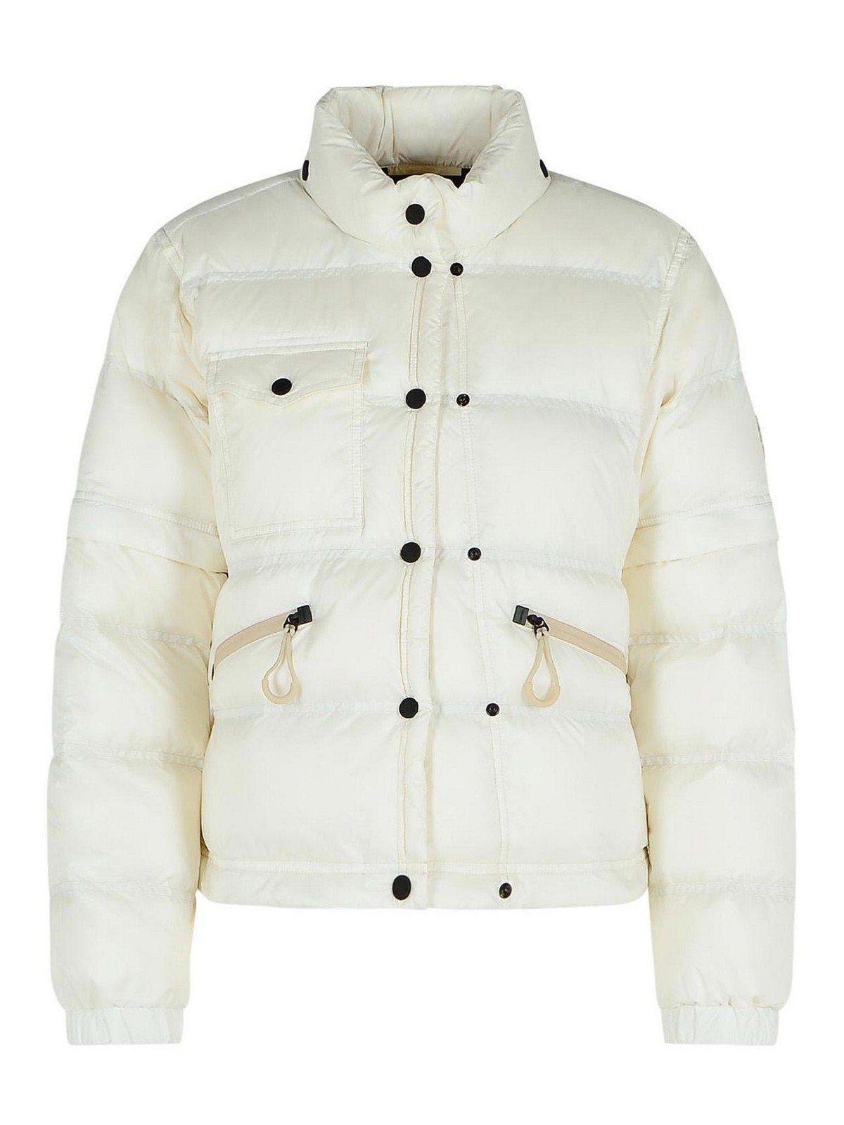 Mauduit White Polyester Bomber Jacket 0981A00020597YF034 (Moncler / ダウンジャケット・コート ) | Moncler (モンクレール)