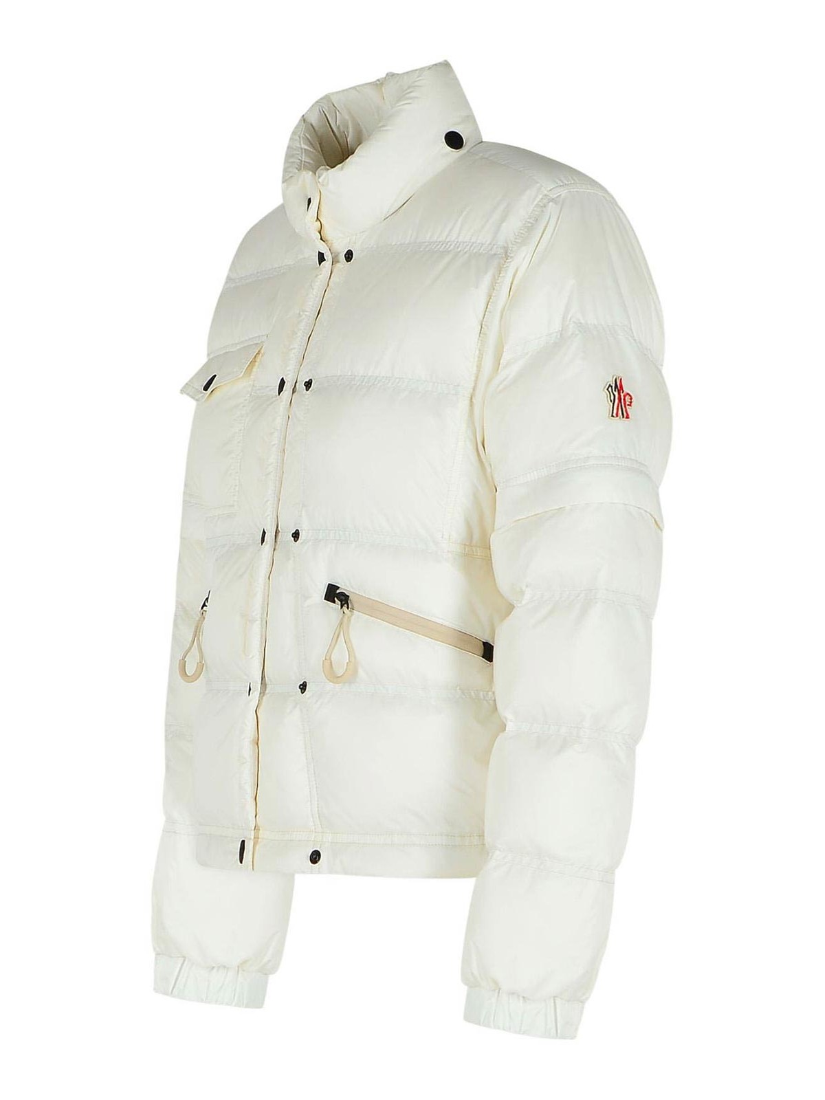 Mauduit White Polyester Bomber Jacket 0981A00020597YF034 (Moncler / ダウンジャケット・コート ) | Moncler (モンクレール)(2)