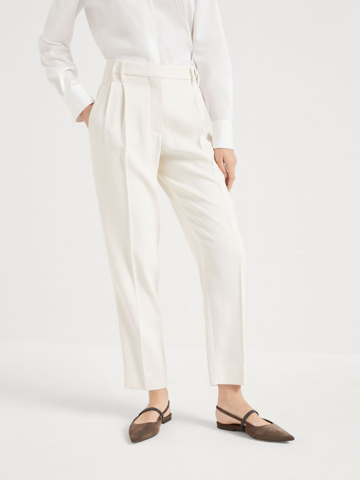 Slouchy Trousers MB117P8308C1177 (Brunello Cucinelli / パンツ ) | Brunello Cucinelli (ブルネロ・クチネリ)(1)