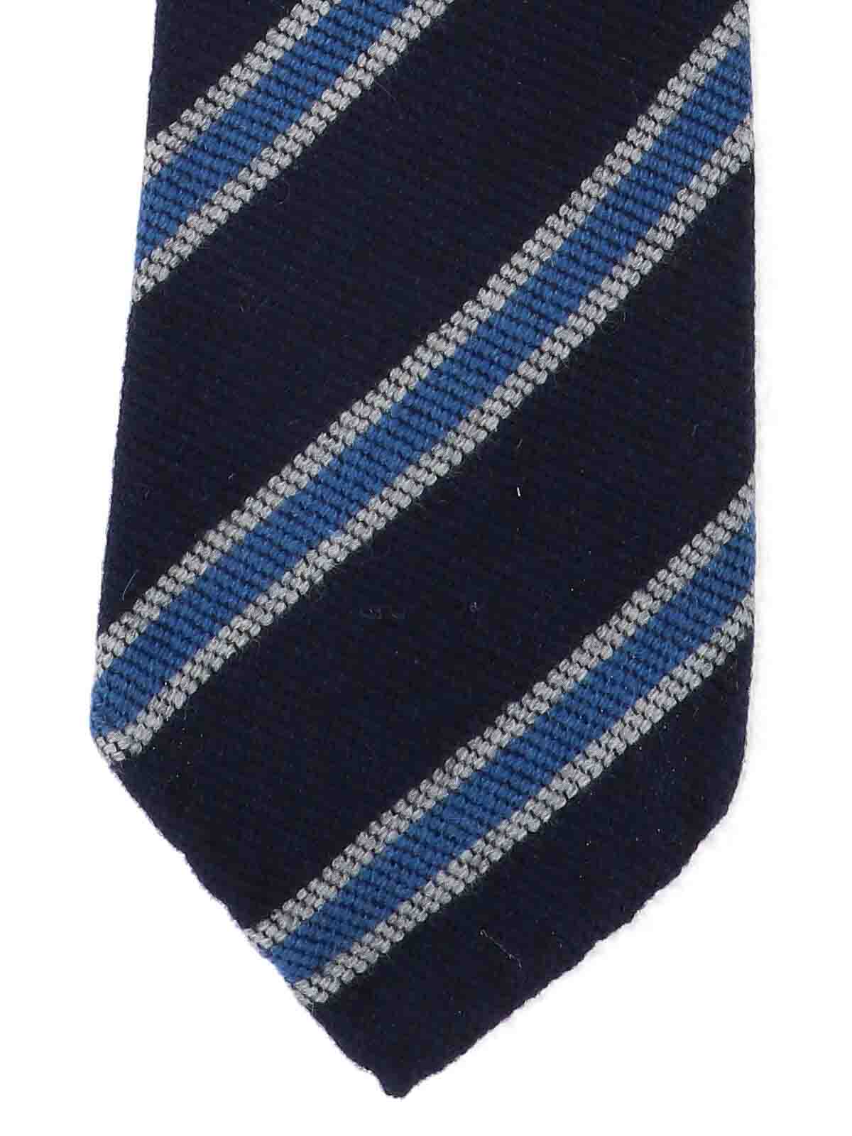 Striped tie A23CR21009 (Cesare Attolini / ネクタイ ) | Cesare Attolini (チェザーレ アットリーニ)(2)