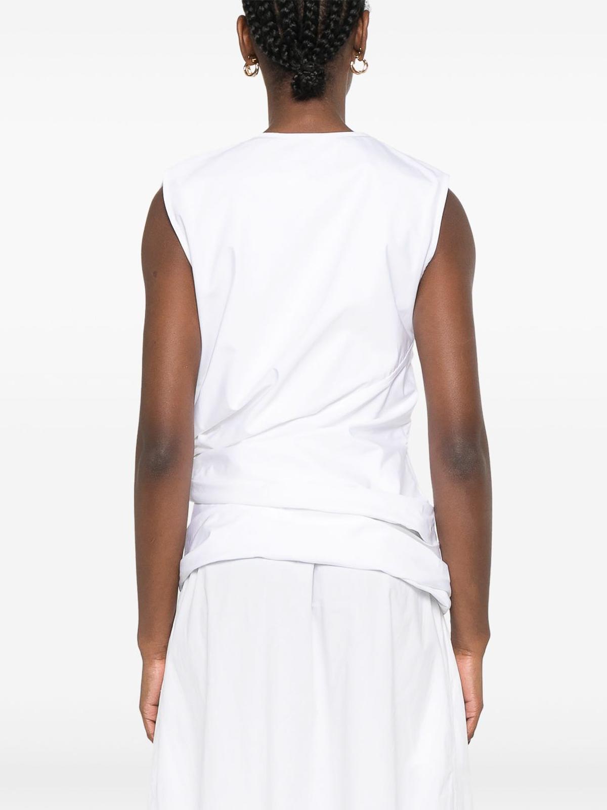 Draped Top J02NC0259J45002100 (Jil Sander / タンクトップ・キャミソール ) | Jil Sander (ジルサンダー)(3)
