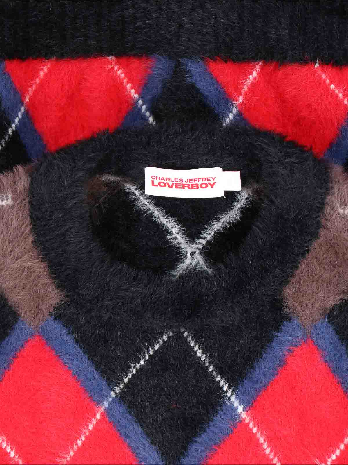 Sweater 042090301BRW (CHARLES JEFFREY LOVERBOY / ニット・セーター・カーディガン ) | CHARLES JEFFREY LOVERBOY (チャールズ ジェフリー ラバーボーイ)(4)
