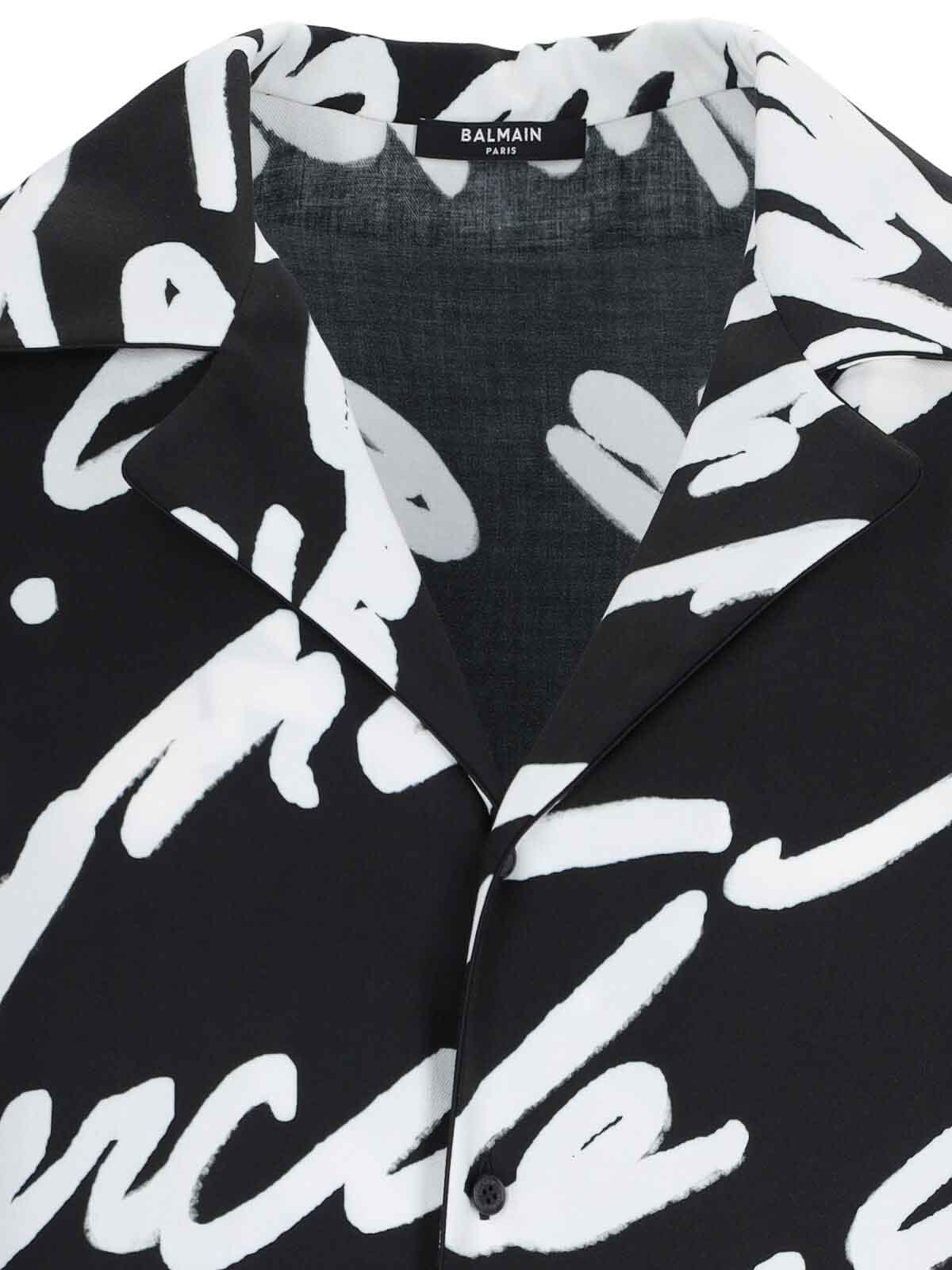 Shirt printed EH1HN065VH47EAB (Balmain / シャツ・ブラウス ) | Balmain (バルマン)(2)