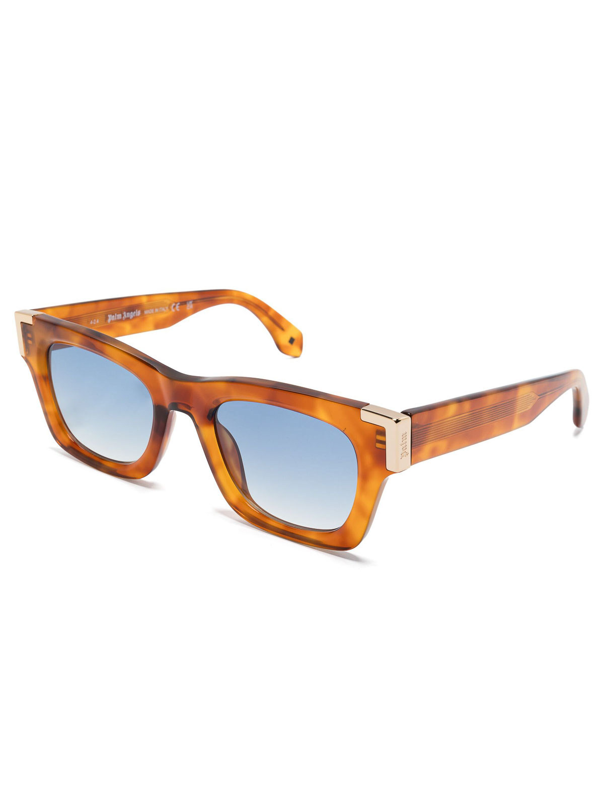 Square-Frame Sunglasses PERI101F24PLA0012449 (Palm Angels / サングラス・アイウェア ) | Palm Angels (パームエンジェルス)(1)