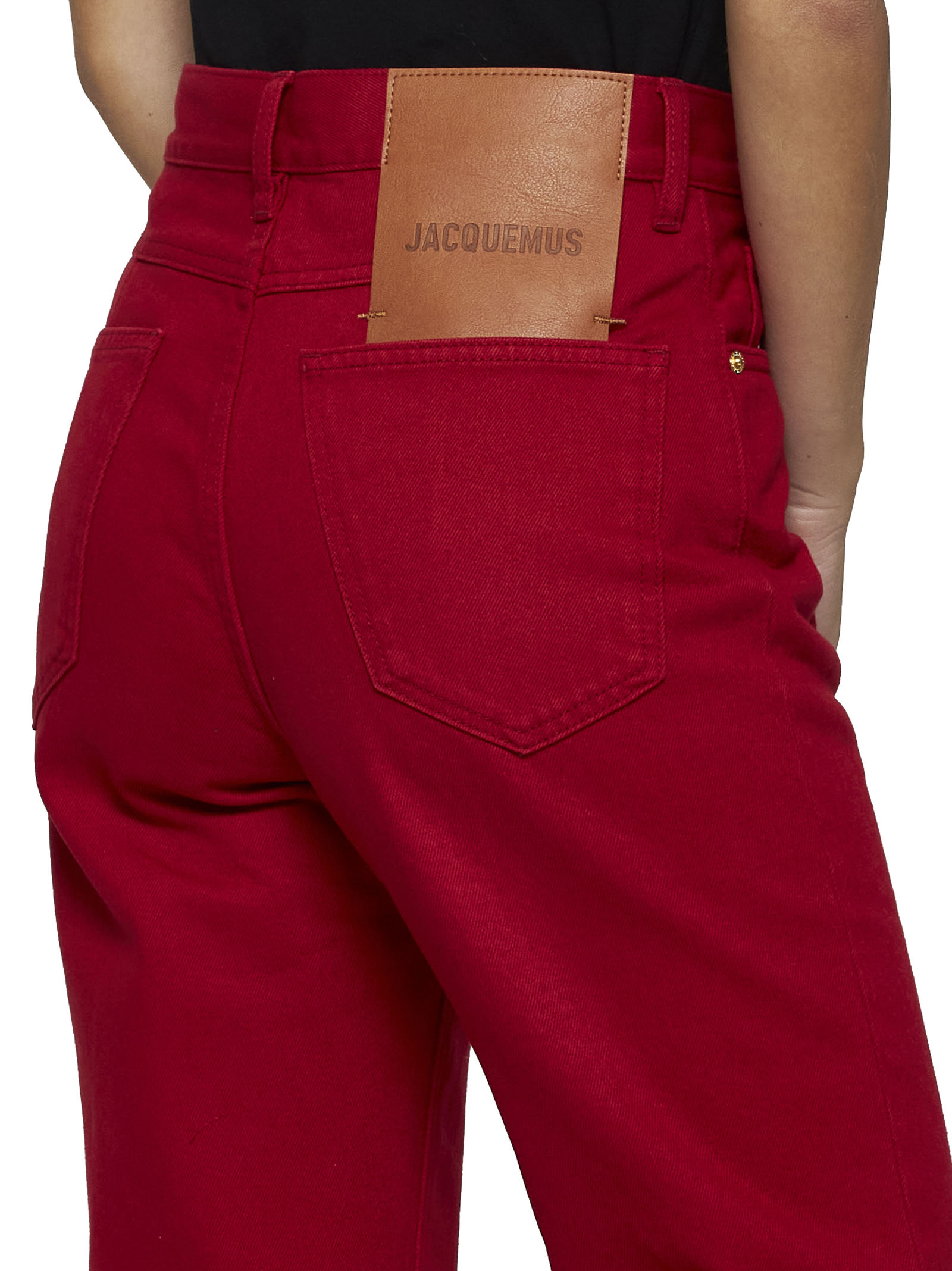 JACQUEMUS Jeans Red 241DE0341514470 (JACQUEMUS / ジーンズ ) | JACQUEMUS (ジャックムス)(4)