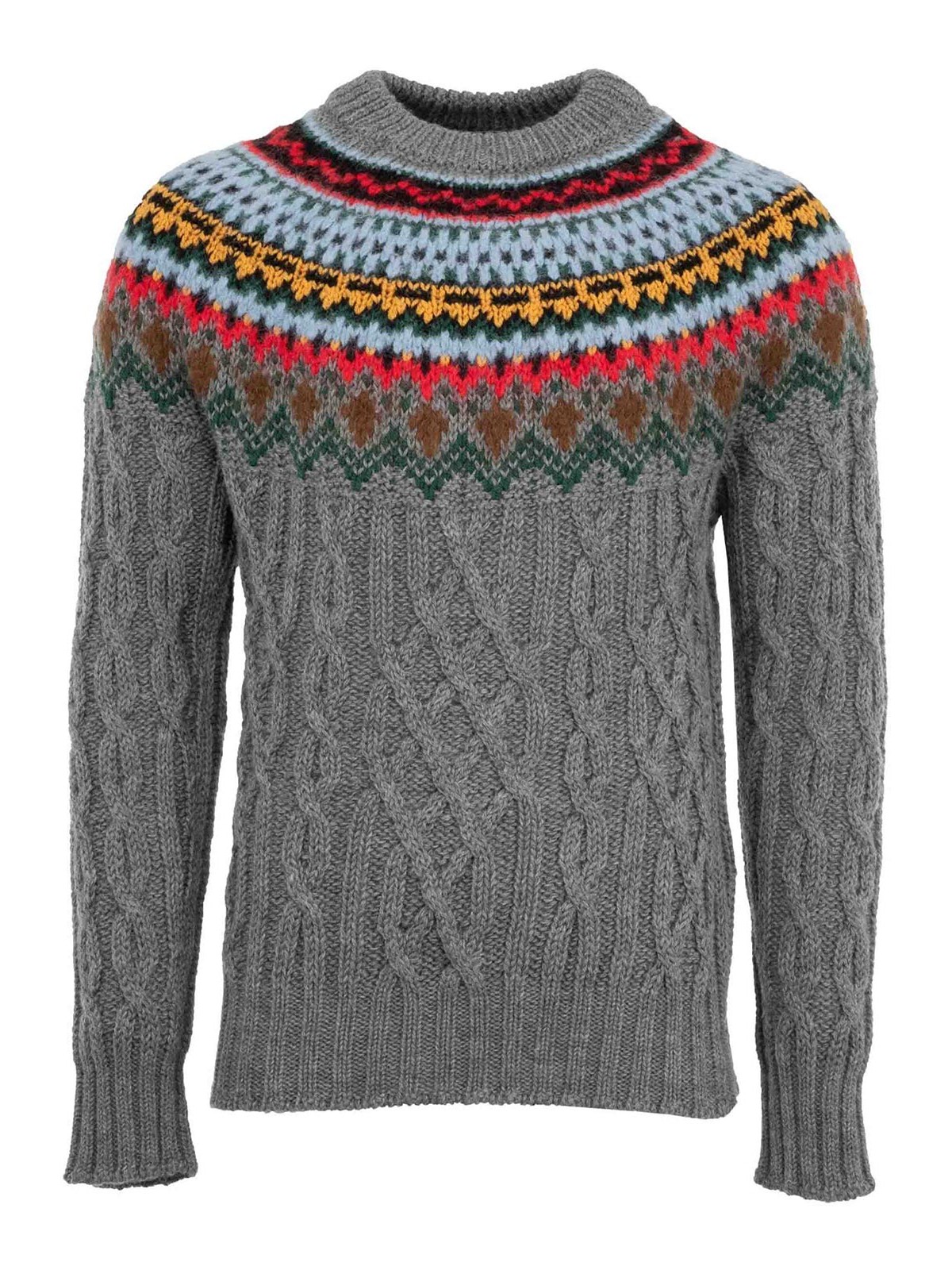 Grenoble Cable-Knit Sweater J20979C00004M4503F97 (Moncler / ニット・セーター・カーディガン ) | Moncler (モンクレール)