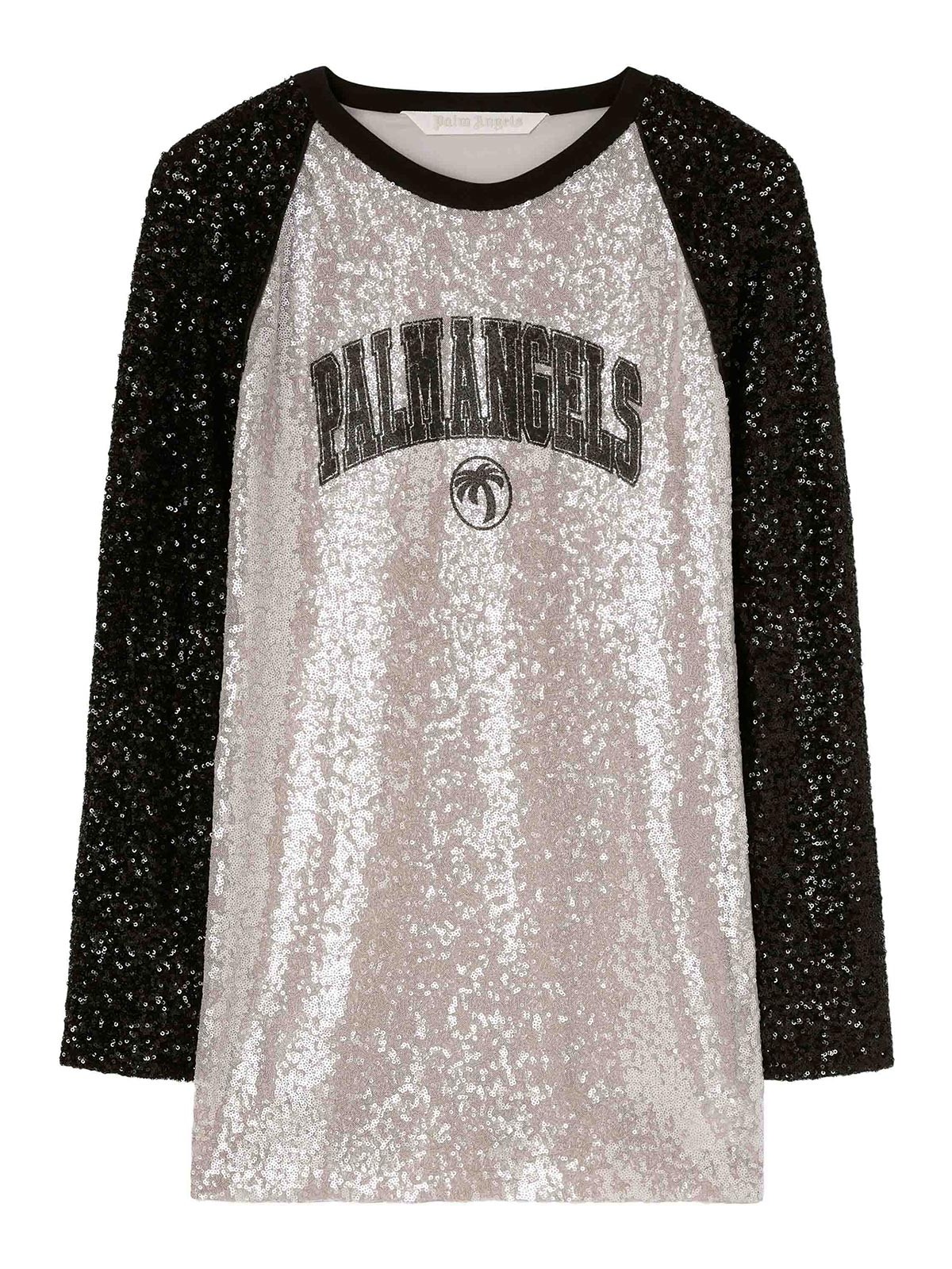 College Palm Sequin Mini Dress PWDB255S25FAB0010910 (Palm Angels / ワンピース・ドレス・オールインワン ) | Palm Angels (パームエンジェルス)
