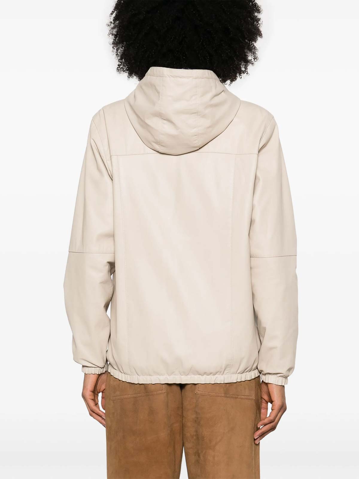 Mitra Leather Jacket D431707MITRA038 (P.A.R.O.S.H. / レザー&ファージャケット・コート ) | P.A.R.O.S.H. (パロッシュ)(3)