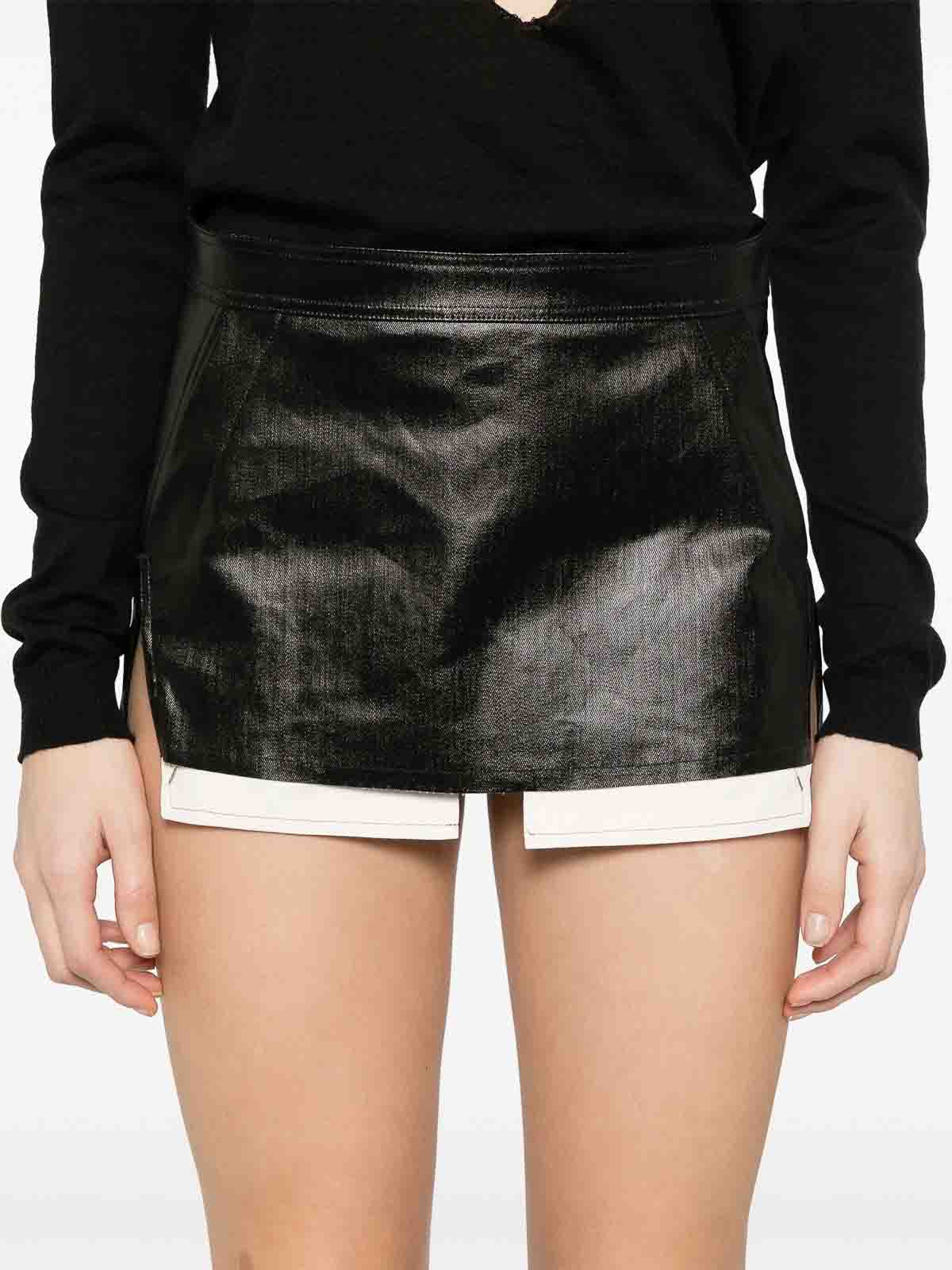Fog Cutoff Mini Skirt RP01E7371SCT09 (Rick Owens / スカート ) | Rick Owens (リック オウエンス)(4)