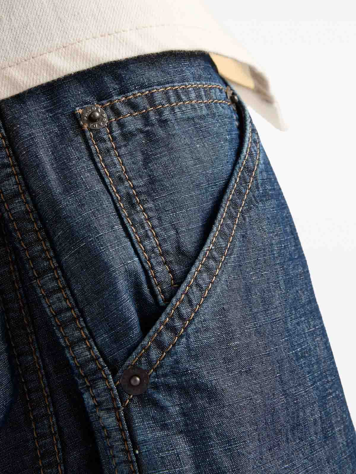 Chambray Pants GEP403SOOO14J2F0008 (Prada / パンツ ) | Prada (プラダ)(4)