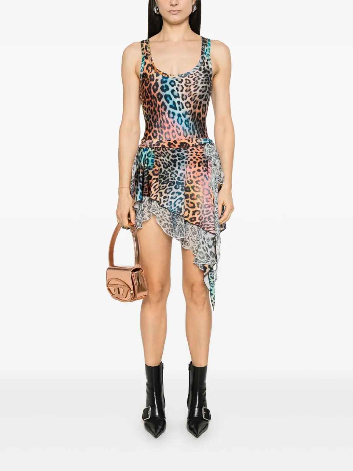 `D-Opera-Q1` Mini Dress A168310WIBS7EZA (Diesel / ワンピース・ドレス・オールインワン ) | Diesel (ディーゼル)(1)