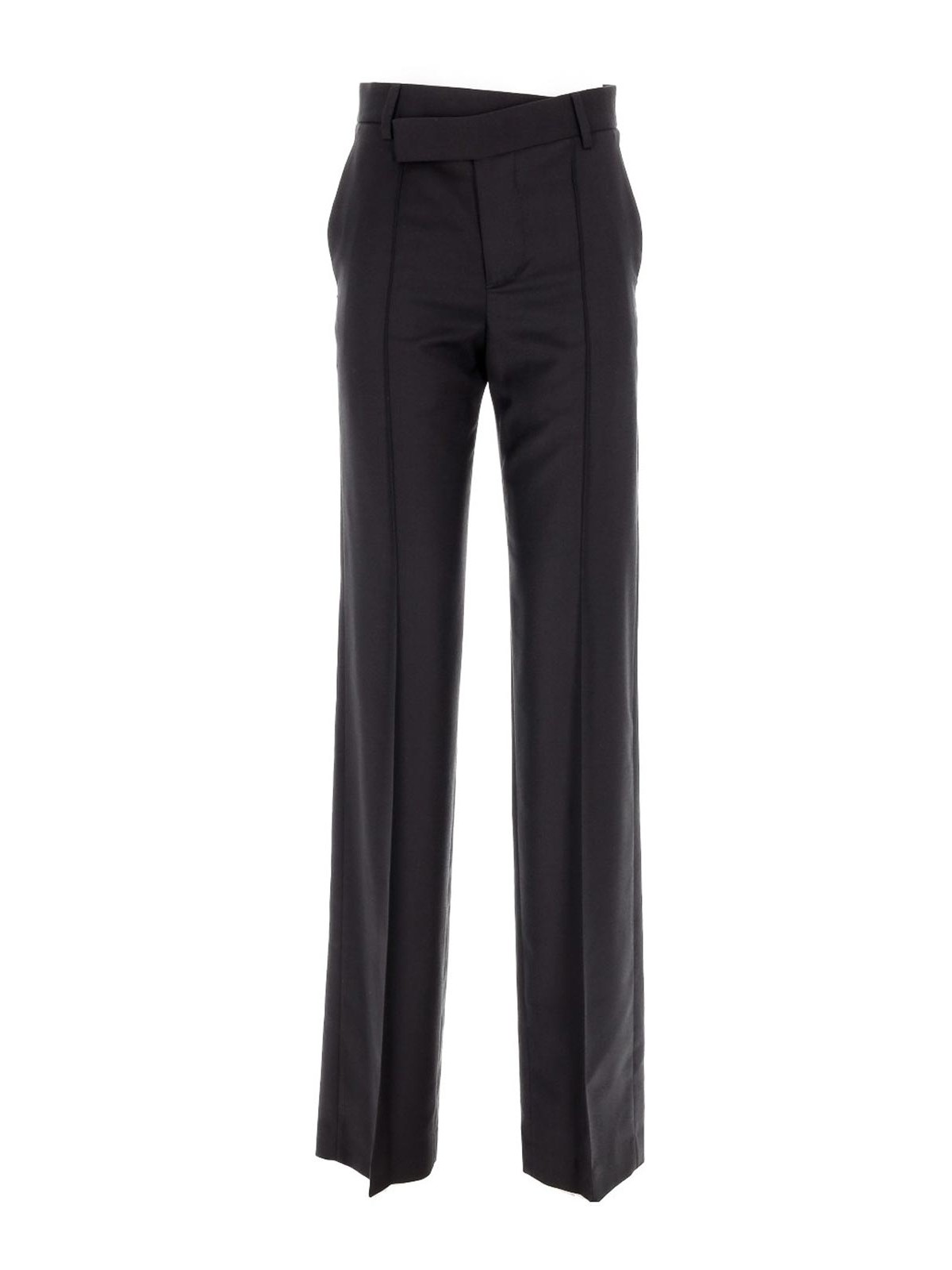 Trousers With Asymmetric Waistba B0012253FA515099 (Ann Demeulemeester / パンツ ) | Ann Demeulemeester (アンドゥムルメステール)