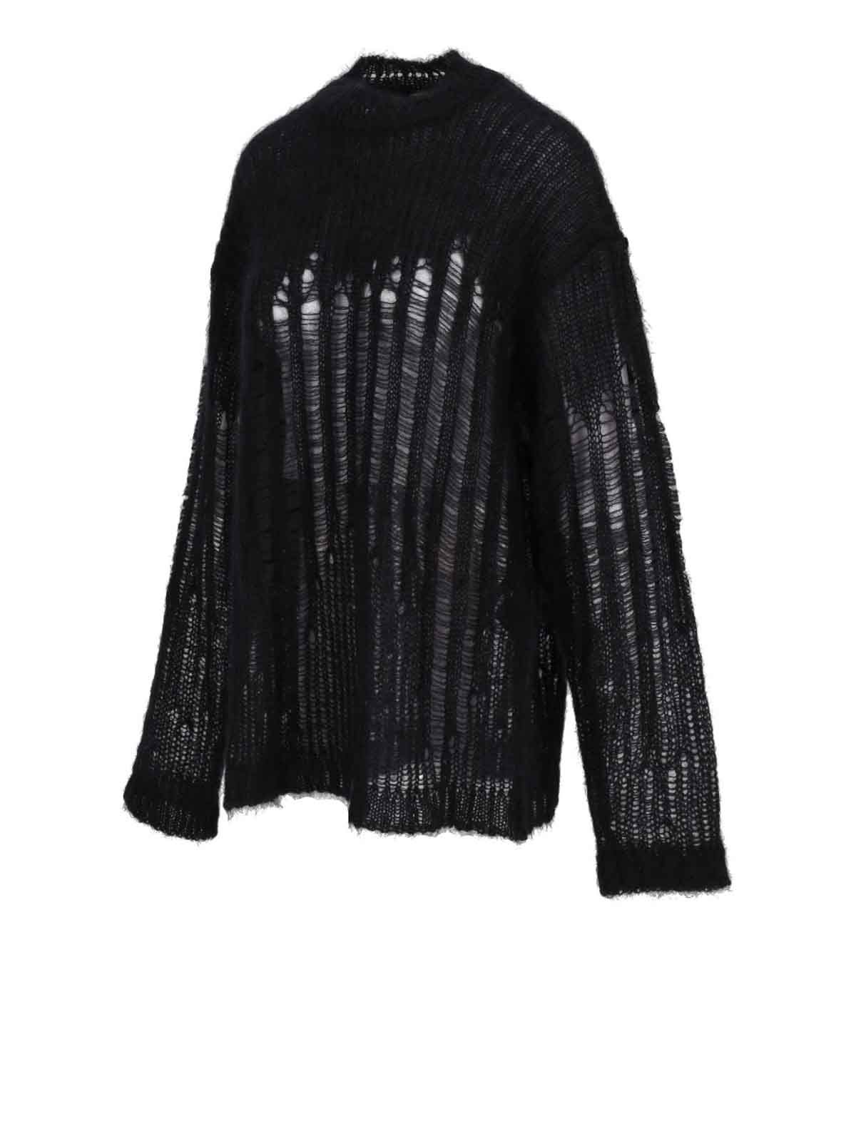Rigmor Oversize Jumper B0012286KN044099 (Ann Demeulemeester / ニット・セーター・カーディガン ) | Ann Demeulemeester (アンドゥムルメステール)(1)