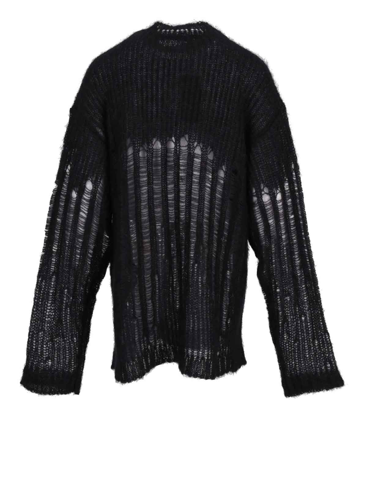 Rigmor Oversize Jumper B0012286KN044099 (Ann Demeulemeester / ニット・セーター・カーディガン ) | Ann Demeulemeester (アンドゥムルメステール)(3)