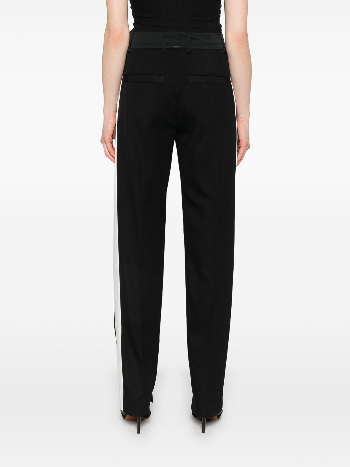 Twill-Weave Trousers 600666WF24BLACK (Meryll Rogge / パンツ ) | Meryll Rogge (メリル ロッゲ)(3)