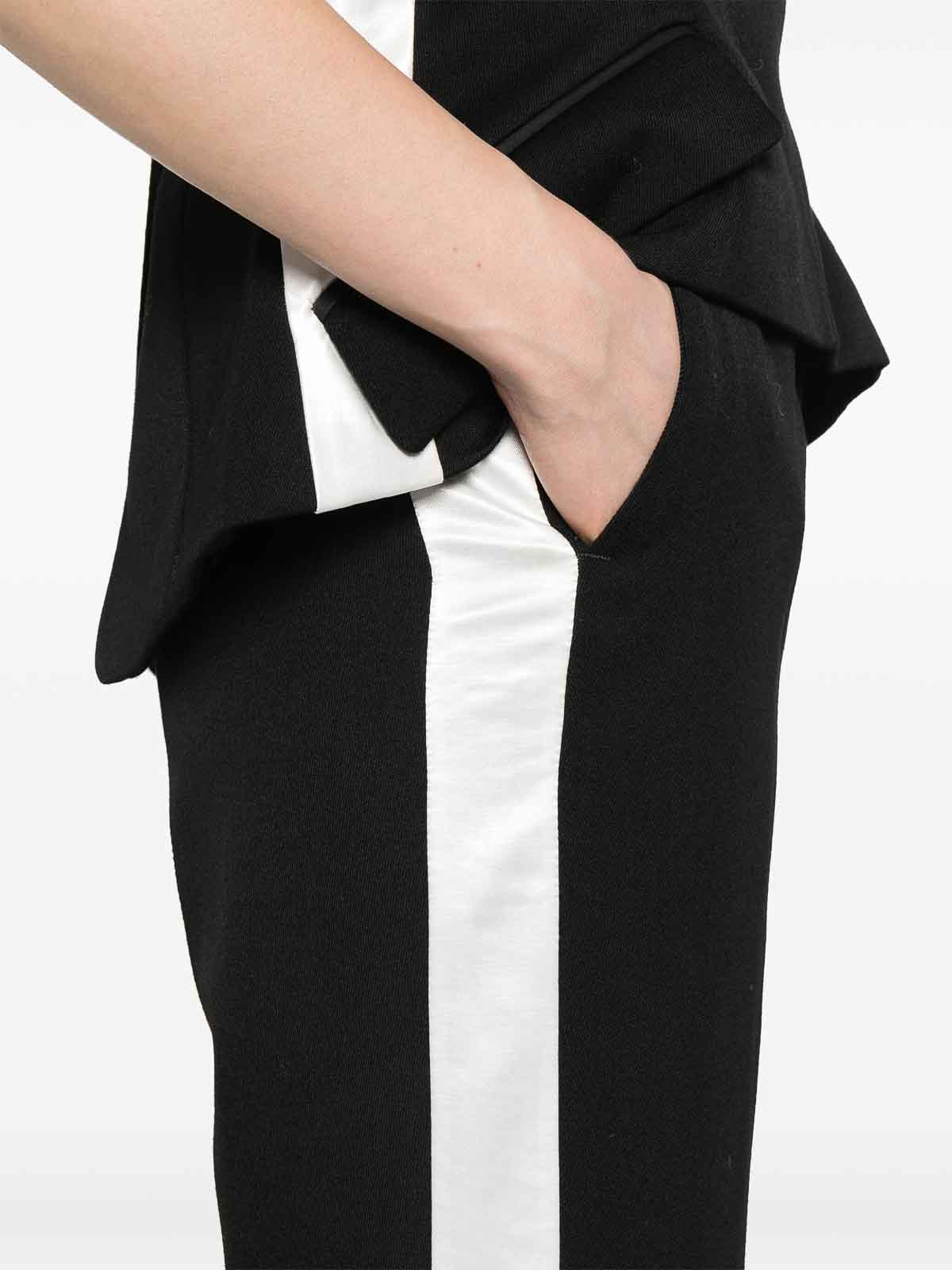 Twill-Weave Trousers 600666WF24BLACK (Meryll Rogge / パンツ ) | Meryll Rogge (メリル ロッゲ)(4)