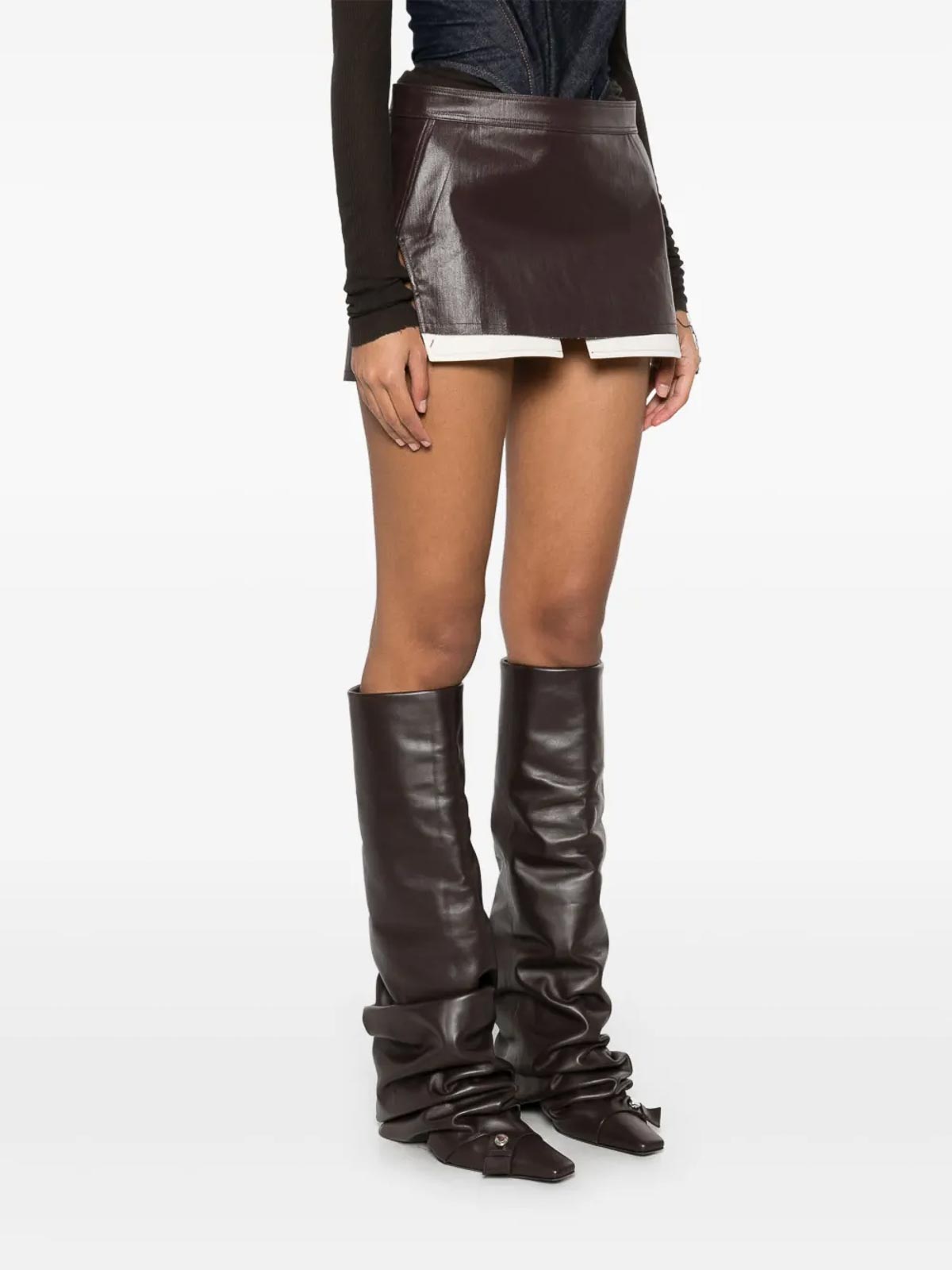 Fog Cutoff Mini Skirt RP01E7371SCT14 (Rick Owens / スカート ) | Rick Owens (リック オウエンス)(2)