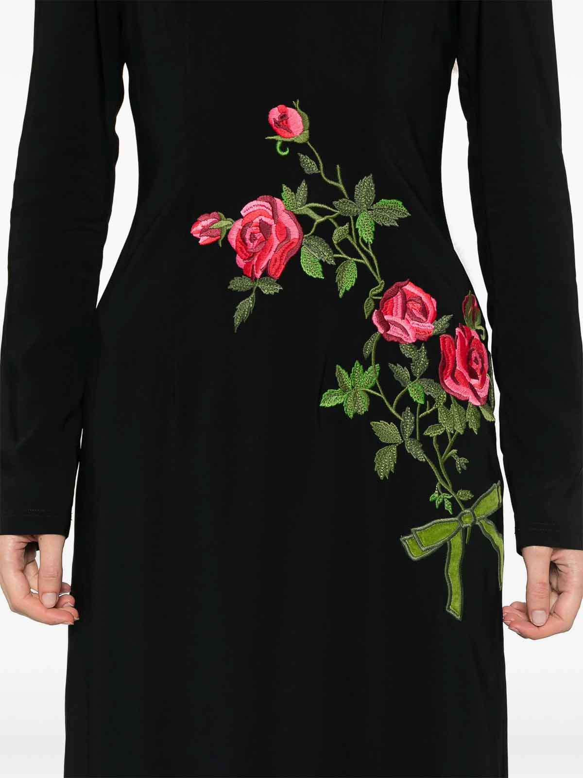 Floral-Embroidered Midi Dress VS2AB0131TE0579000 (VIVETTA / ワンピース・ドレス・オールインワン ) | VIVETTA (ヴィヴェッタ)(4)