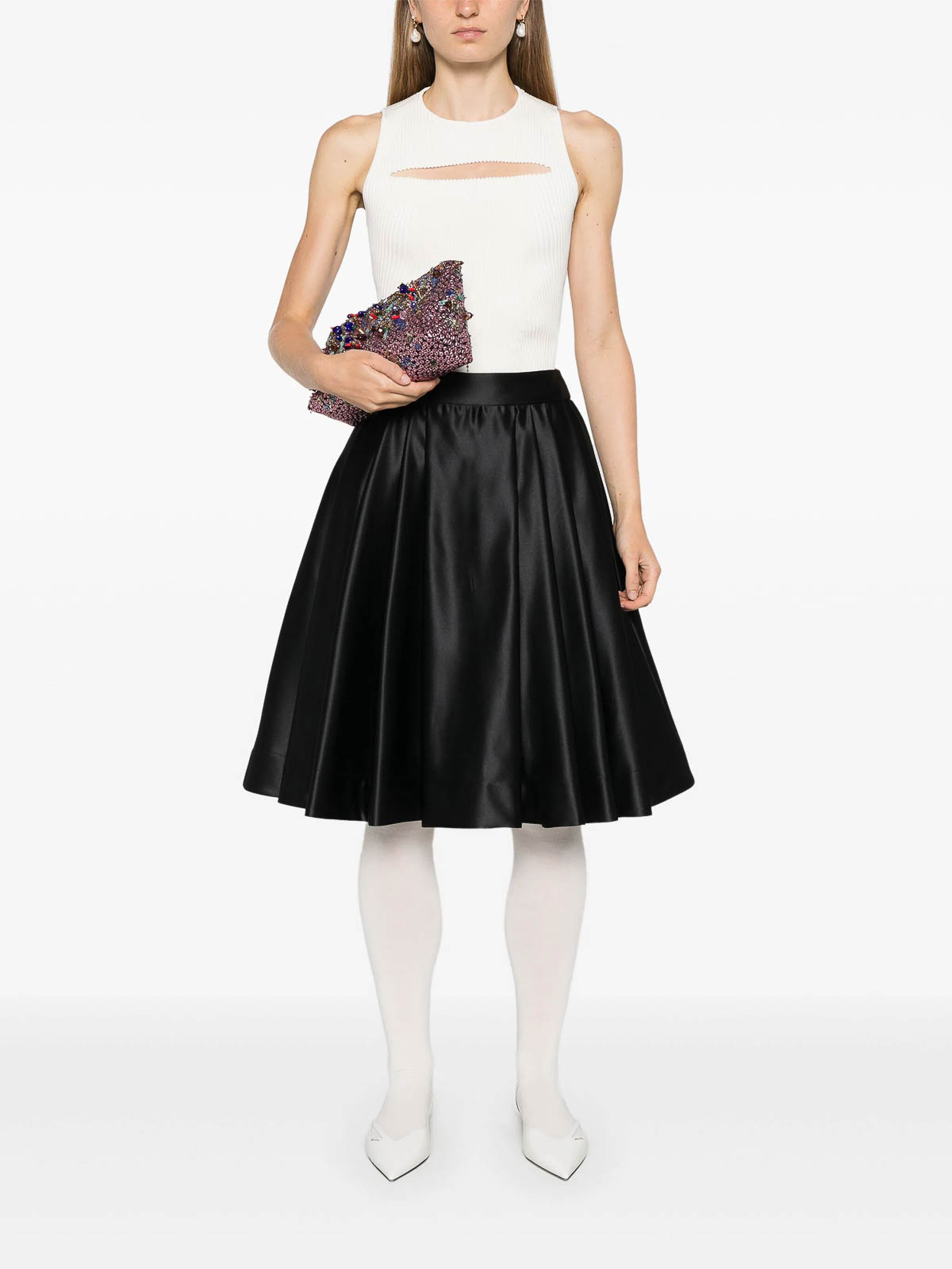 Midi skirt wheel wheel VS2GO0085TE0599000 (VIVETTA / スカート ) | VIVETTA (ヴィヴェッタ)(1)